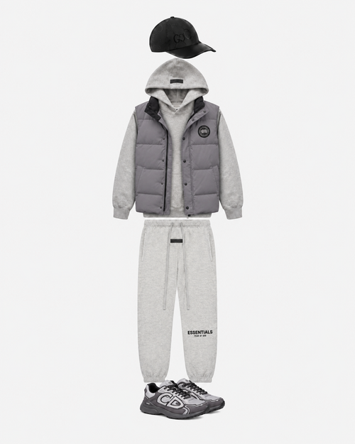SERHAD — Combinaison Gris Chiné