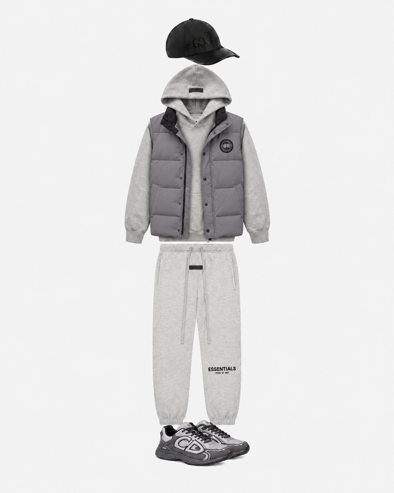 SERHAD — Combinaison Gris Chiné