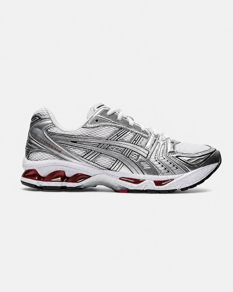 ASICS KAYANO 14 - Argent et rouge