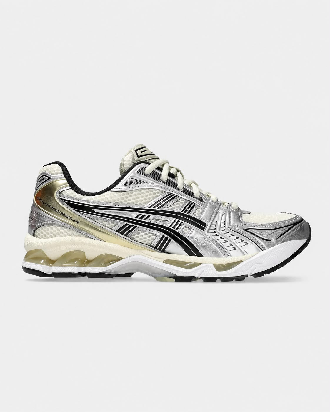 ASICS KAYANO 14 Crème et argent