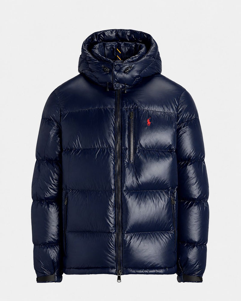 SERHAD - DOUDOUNE BRILLANTE Bleu marine