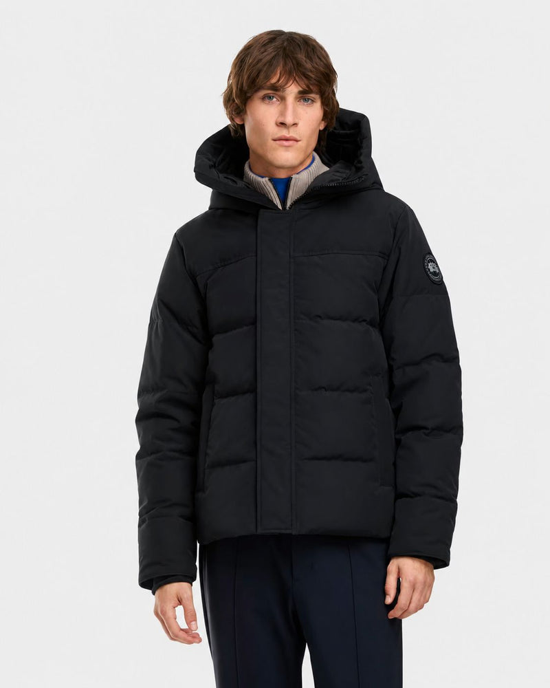 SERHAD - PARKA COURTE Noir